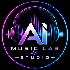 Grafika profilowa AI Music Lab Studio