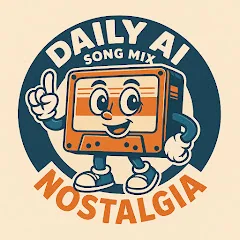 Grafika profilowa Daily AI Song Mix Nostalgia
