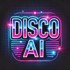 Grafika profilowa DiscoAI