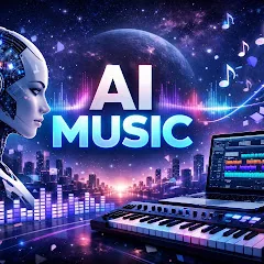 Grafika profilowa MusicAI2026PL