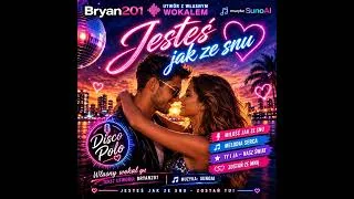Kadr z teledysku: Jesteś jak ze snu (Disco Polo) - Bryan201
