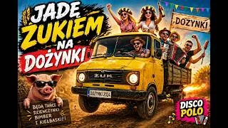 Kadr z teledysku: 🚜 Jadę Żukiem Na Dożynki (Paka Trzęsie) - Biesiadny Hit Lata! 🌾 | Eatmusic