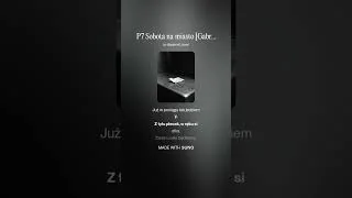 Kadr z teledysku: HipHop- P7 Sobota na miasto - Gabriell Koval