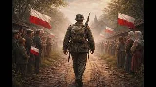 Kadr z teledysku: Idzie żołnierz drogą (Patriotyczna piosenka - 1 września)