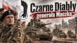 Kadr z teledysku: Czarne Diabły generała Maczka
