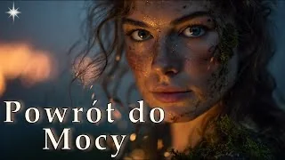 Kadr z teledysku: POWRÓT DO MOCY. Słowiańska Pieśń Uzdrawiająca | MOKOSZ (Slavic Healing Music)
